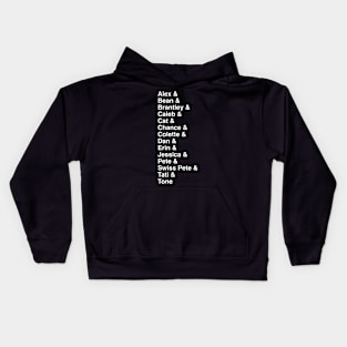 Hot Mic Names Kids Hoodie